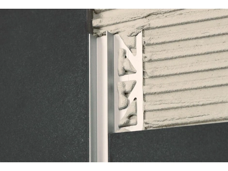 Blanke F-Profil Aluminium silber matt eloxiert 2500x9 mm