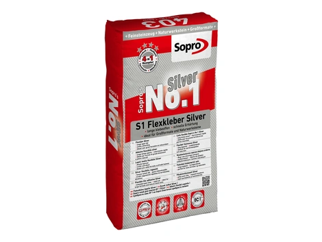 Sopro No. 1 Flexkleber silbergrau 25 kg