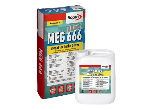 Sopro MEG 666 megaFlex Turbo Silv. Fließbettm. Komp. A 25 kg