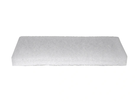 HaWe Pad-Ersatzbelag fein weiß 250x120x20 mm