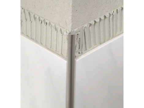 Blanke Viertelkreisprofil Messing natur 2500x8 mm