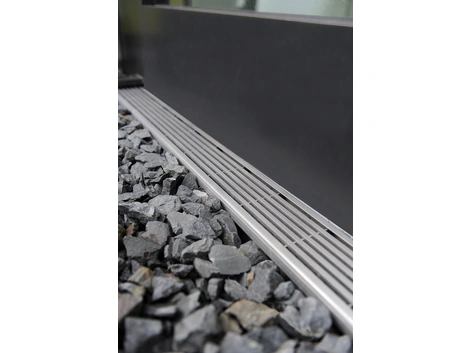 Blanke Balkon-Line CS Drainagerinne verz. 1000x100x70-100 mm