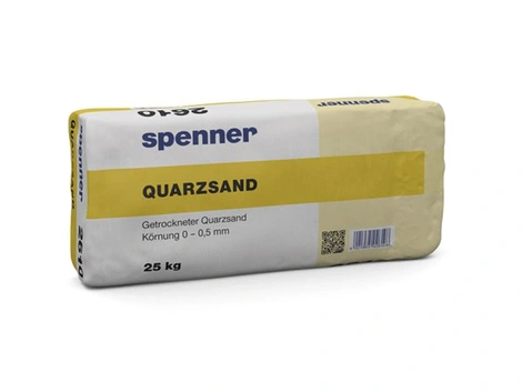 Spenner Quarzsand 0,1 - 0,5 mm 25 kg