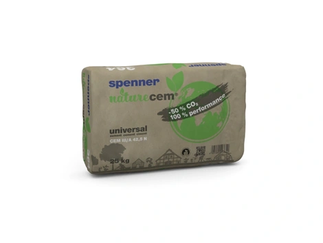 Spenner naturecem Zement CEM III 42,5 N 25 kg