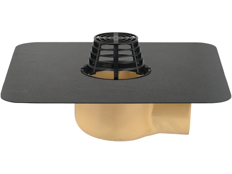 SitaTrendy Dachgully abgewinkelt PVC-Weichmanschette DN 125