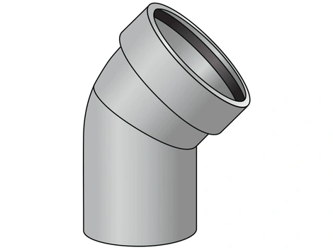 HTB-Bogen 45° DN 75