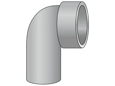 HTSW-Siphonbogen DN 50/50