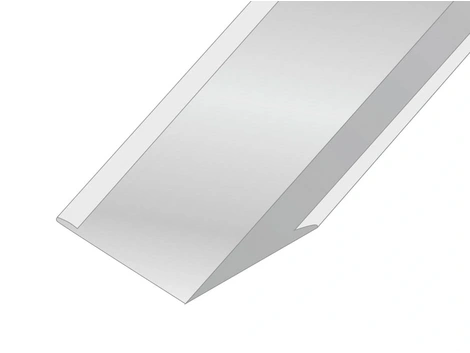 Zink-Kehlblech 0,7 Zuschnitt 400 mm 3 m lang zwei Falze